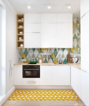 2023小户型厨房橱柜简约风格装修效果图片