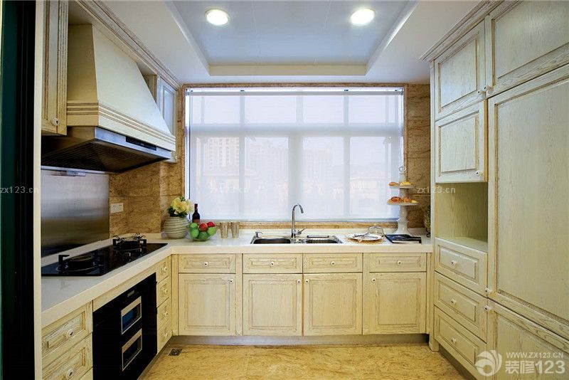 5平米厨房白色橱柜装修效果图片大全