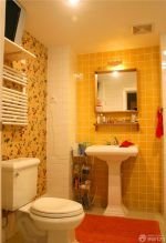 一室一厅室内小户型卫生间装修实例 