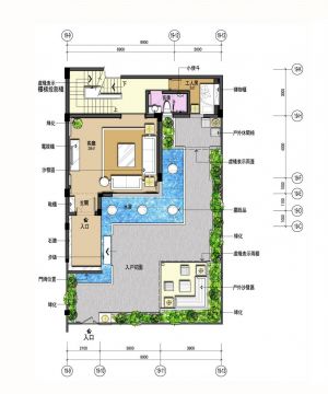 2023乡村四层别墅户型图欣赏