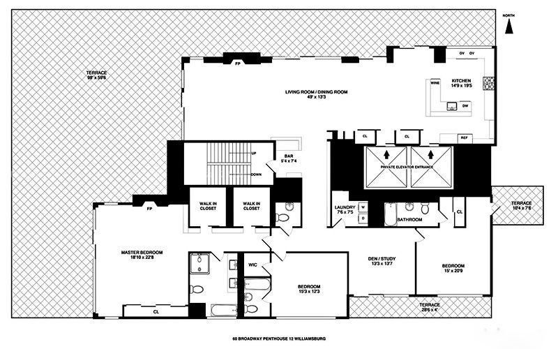 农村复式小联排别墅户型图2025