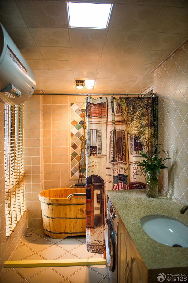 2025地中海风格卫生间设计贴图