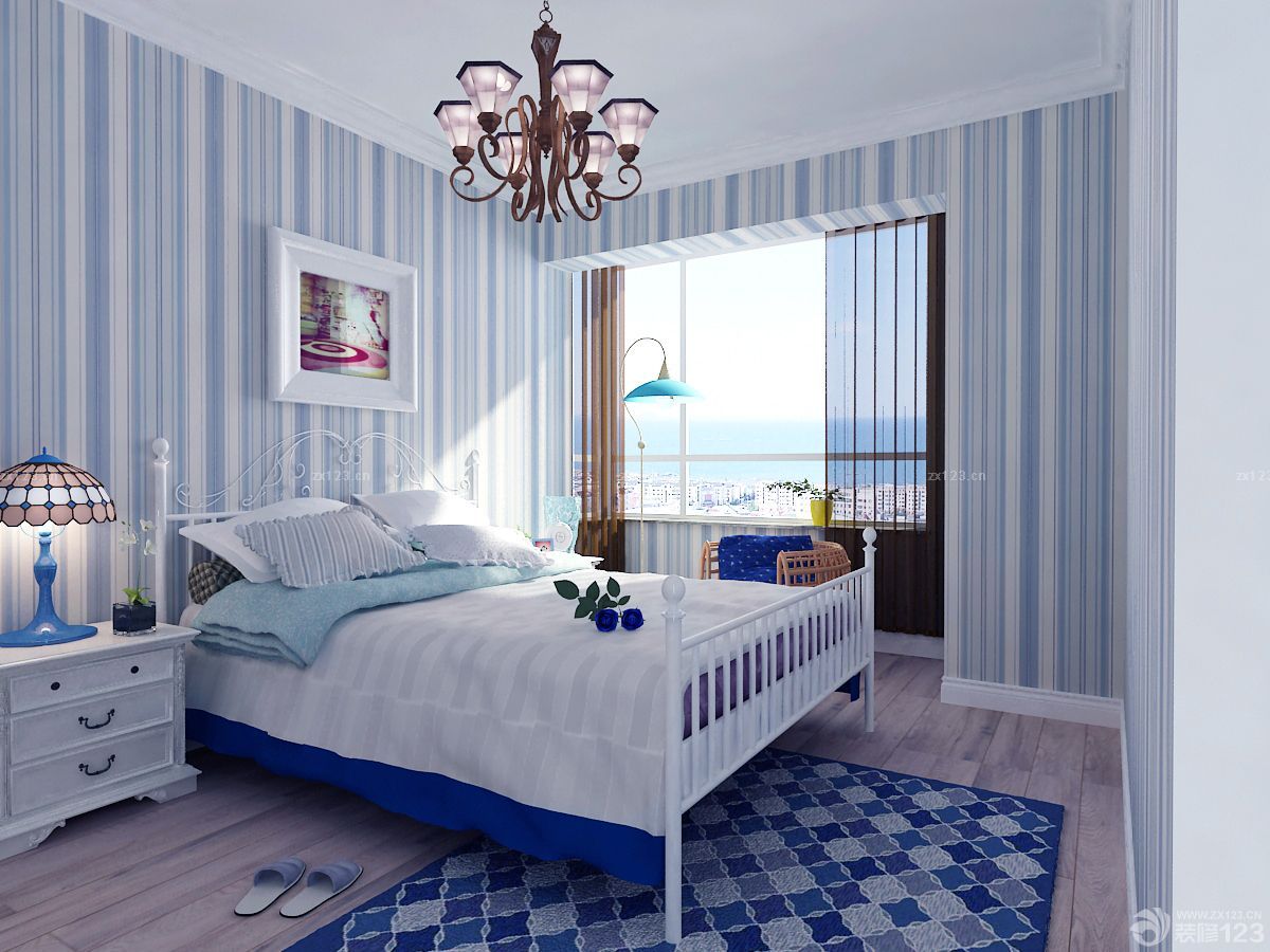 2023家装地中海风格大卧室效果图片