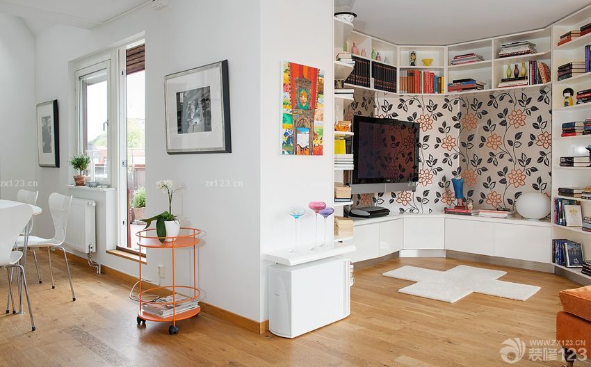 2025小户型客厅电视背景墙效果图