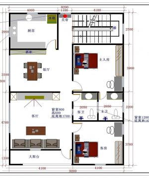 2025农村二室一厅户型图欣赏