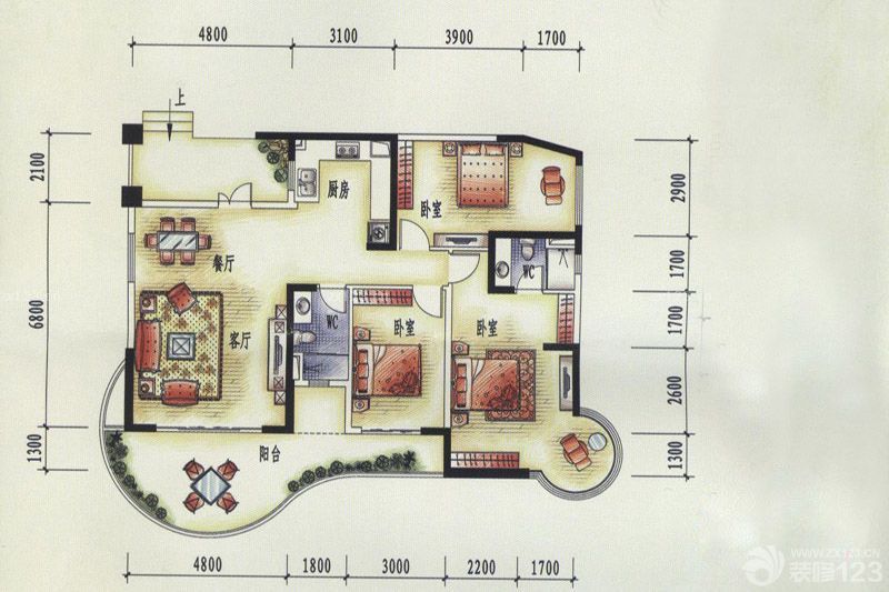 2025农村两层独栋别墅户型图