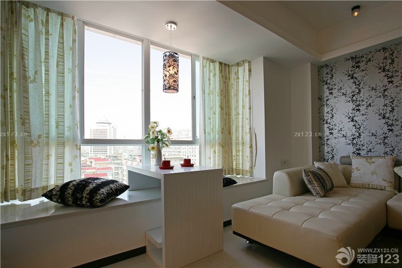 2025客厅飘窗设计效果图欣赏
