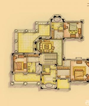 2025独栋豪华小型别墅户型图欣赏