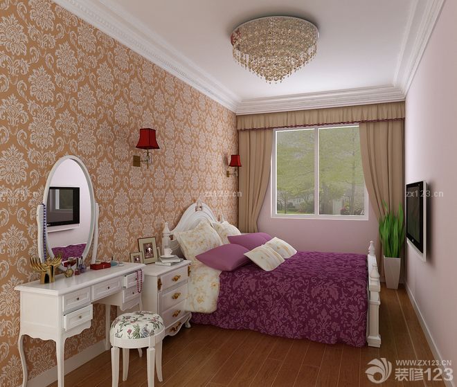 2023最新欧式小户型9平米卧室装修图