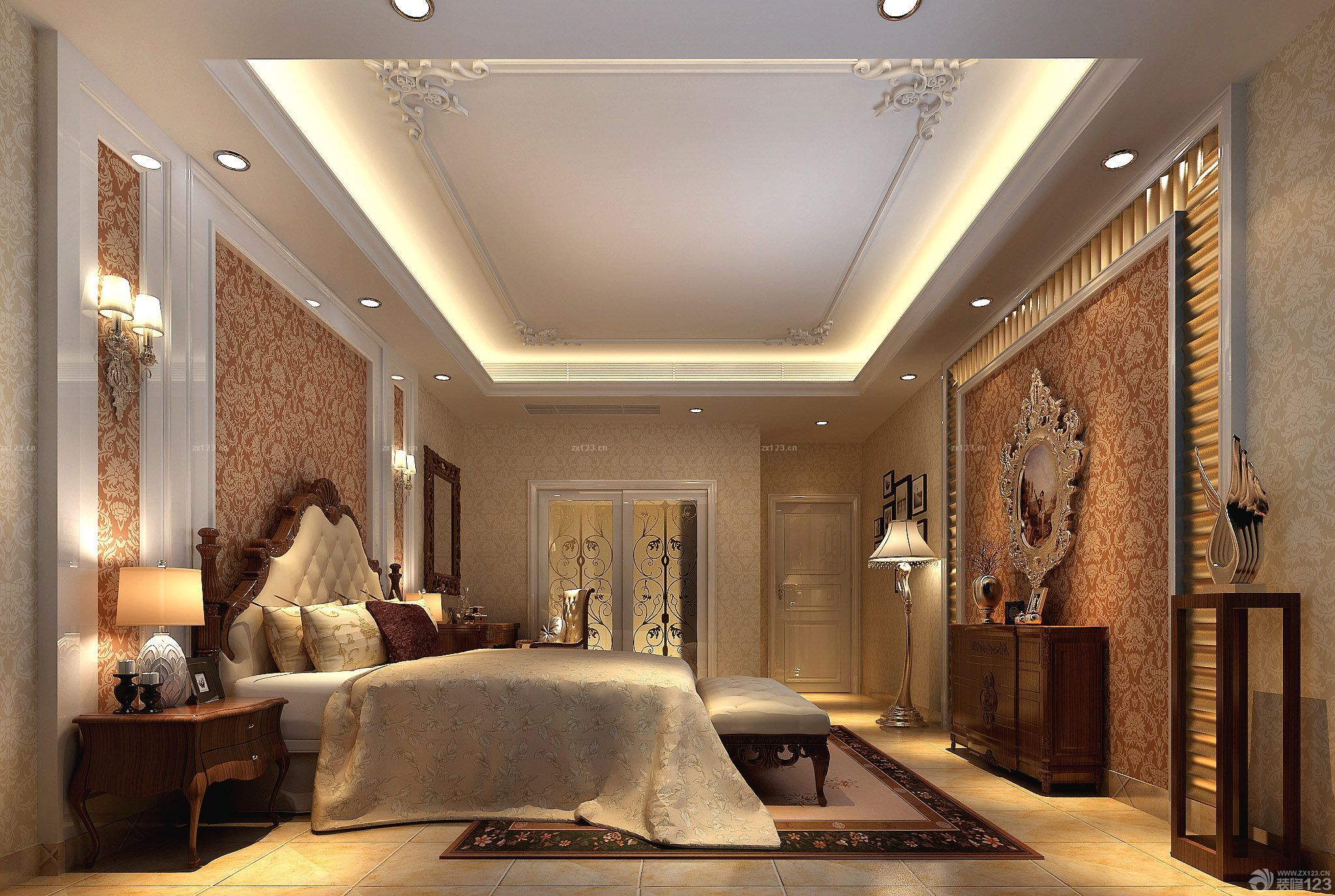 最新欧式卧室装饰效果图欣赏