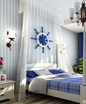 家装地中海风格26平米一室一厅装修效果图片