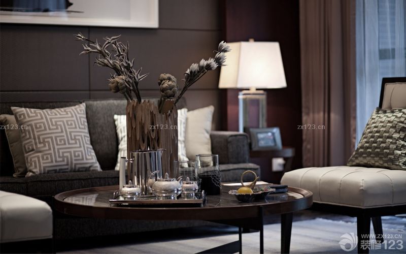 2025经典豪华客厅装修效果图 