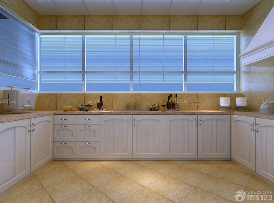 2025经典豪装简欧风格厨柜装修实景图欣赏