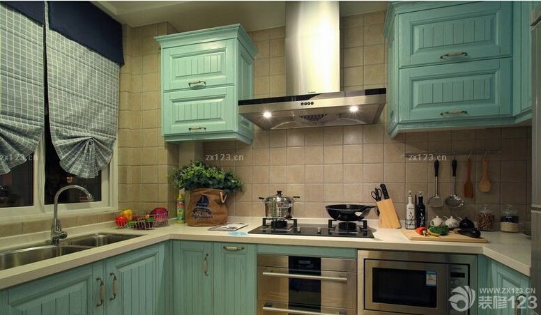 温馨浪漫小户型整体橱柜装修图片2025