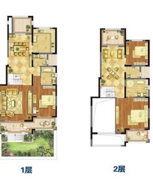 20万农村度假别墅平面户型图2023