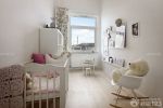白色温馨美式家居儿童房设计图片