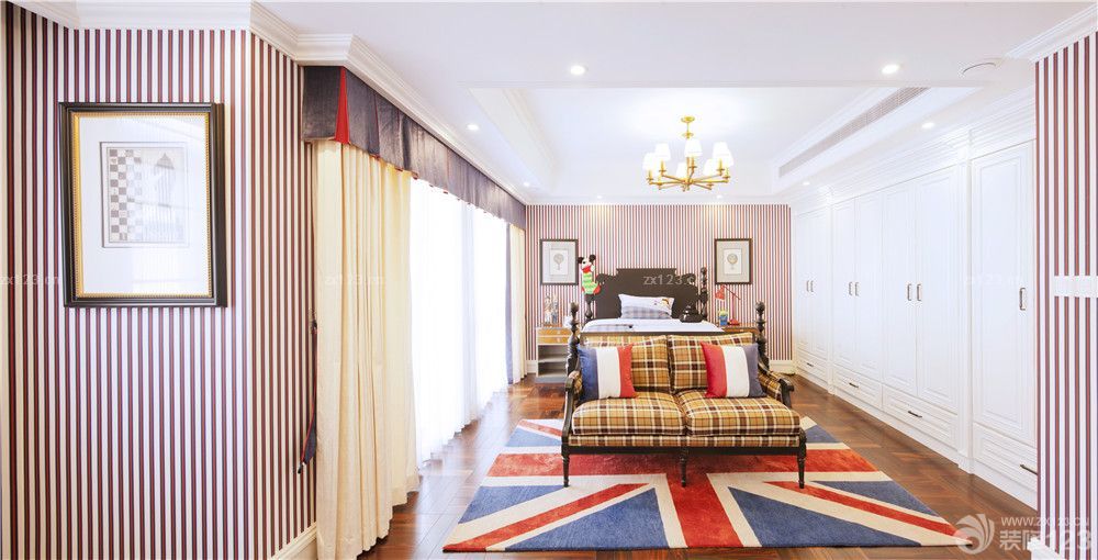 家装儿童房地毯装修效果图