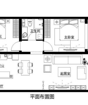 两房两厅户型图大全2023