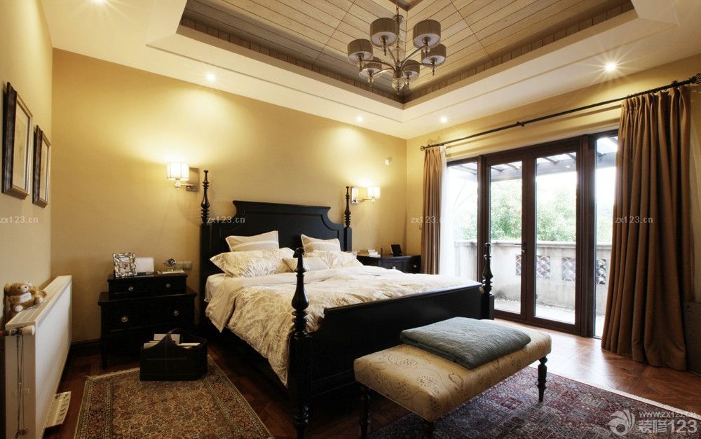 2025小户型东南亚床头柜装修图片