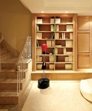 2025创意客厅简单美式书柜装修图片大全