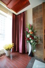 东南亚风格室内封闭阳台设计效果图