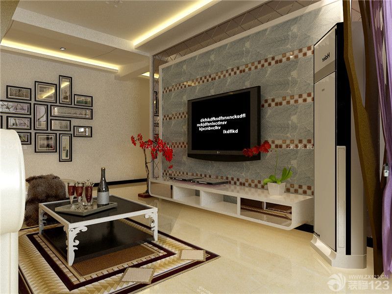 时尚家居客厅电视柜装修效果图大全