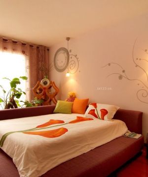 东南亚风格室内床设计图片欣赏