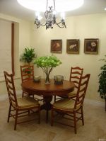 美式田园餐厅照片墙设计图片大全