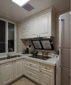 最新精品美式家居装修风格厨房设计案例欣赏