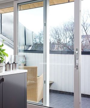 2023北欧风格家装阳台设计案例