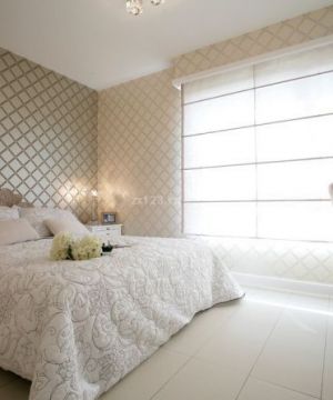 最新现代简约风格卧室墙壁颜色效果图片欣赏
