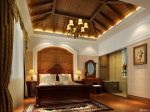 大卧室美式乡村风格吊顶设计效果图片大全