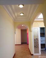 东南亚玄关走廊天花板效果图