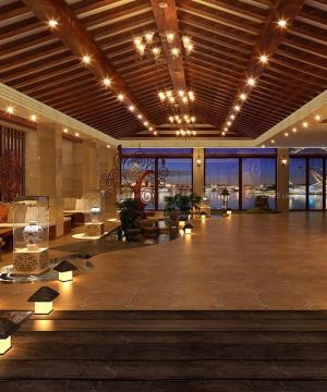 2020最新东南亚风格酒店大厅装修图片