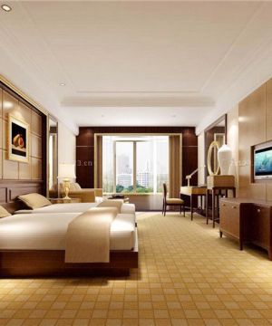 最新东南亚风格酒店卧室设计装修图片