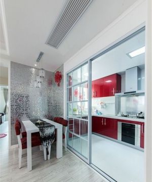 最新家装小户型玄关隔断图片大全