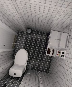 最新小卫生间瓷砖颜色搭配效果图