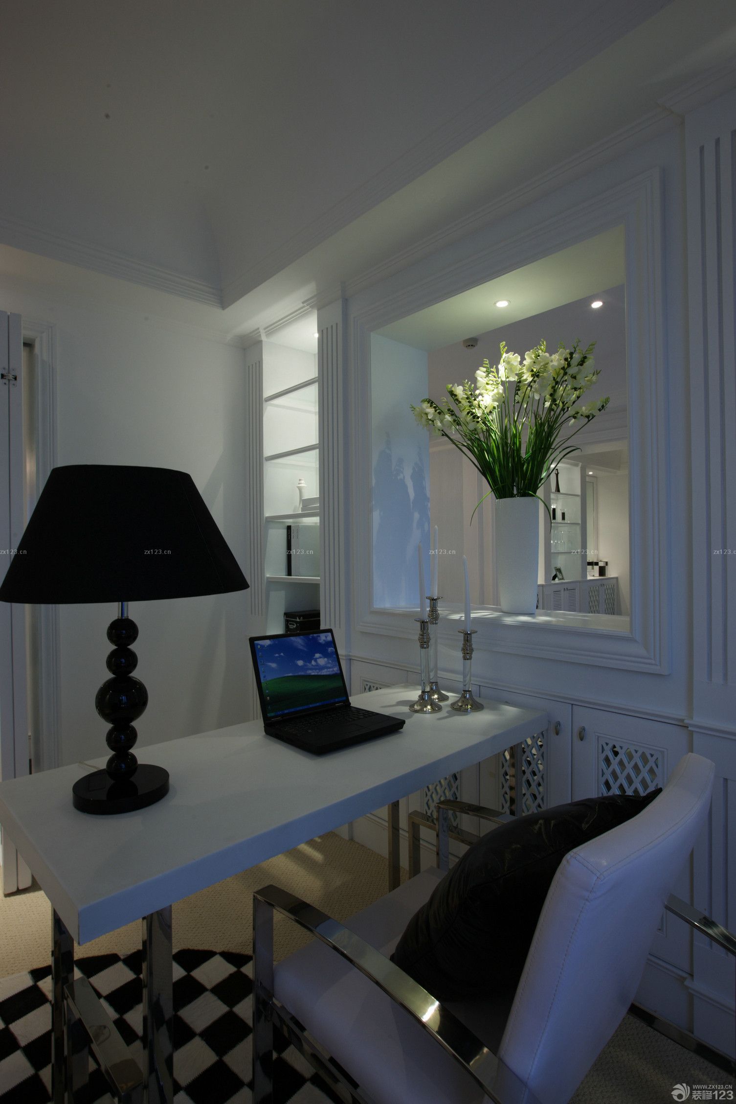 家庭书房小房间装修样板房