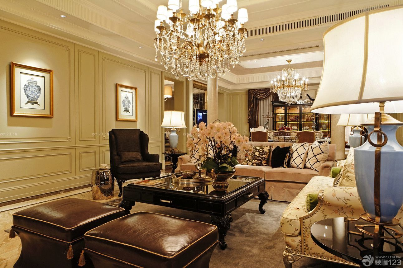 2025美式沙发混搭装修案例大全