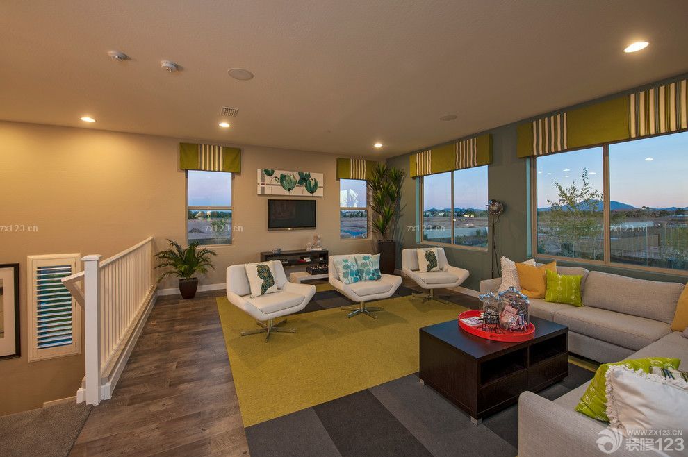 2025起居室美式沙发混搭装修图片大全