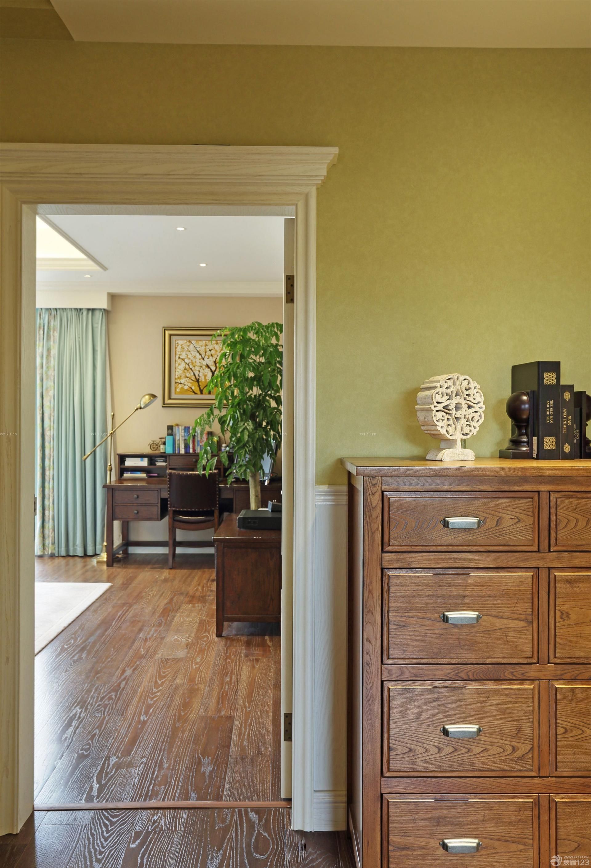 家庭美式实木家具装修图片欣赏