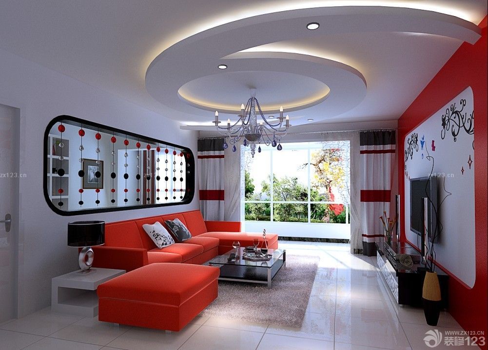 2025家庭客厅装修效果图 