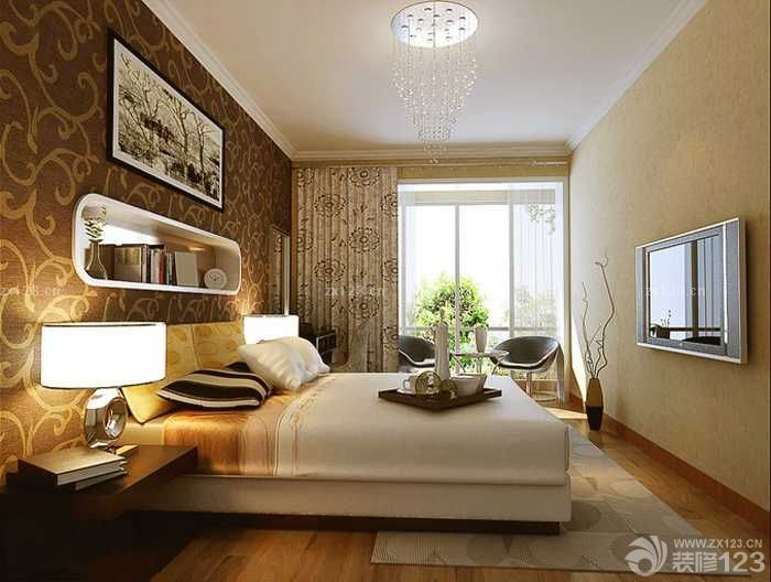 现代设计风格卧室装饰效果图