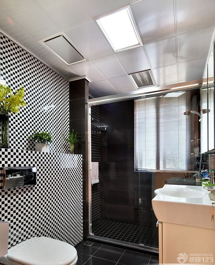 卫生间铝扣板吊顶效果图片大全