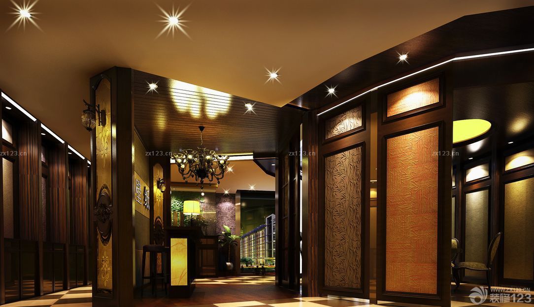 2025豪华壁纸店面装修效果图片欣赏