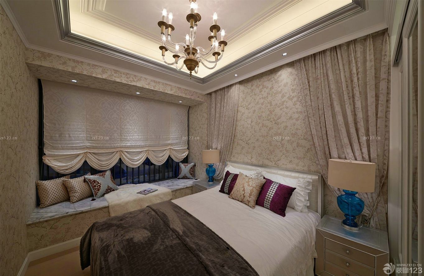 2025温馨卧室欧美式家具装修图片大全