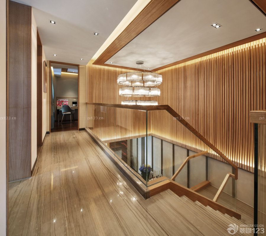 2025新中式风格走廊玄关装修效果图