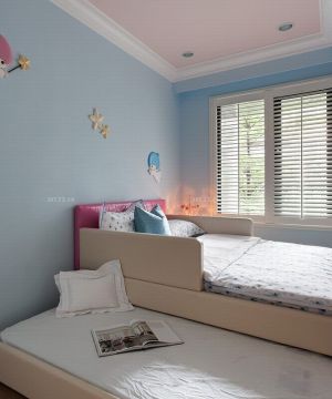 小型卧室清新欧式风格背景墙装修案例大全