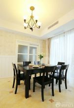 特色餐厅美式古典实木家具装修案例大全