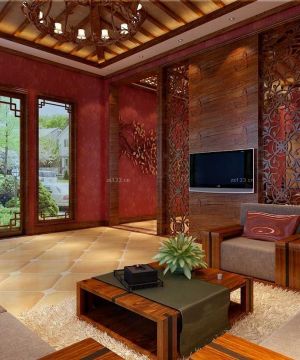 家庭东南亚风格客厅装修设计图片欣赏